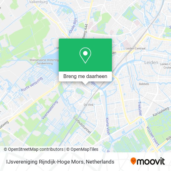 IJsvereniging Rijndijk-Hoge Mors kaart