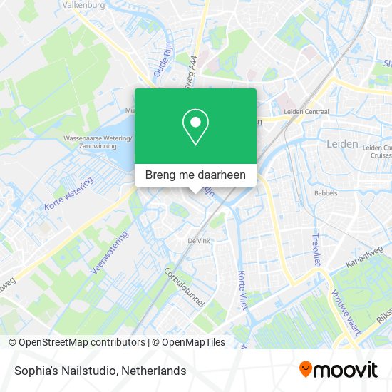 Sophia's Nailstudio kaart