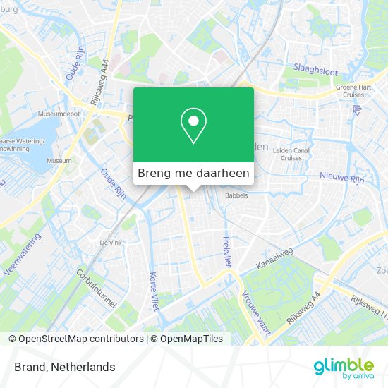 Brand kaart