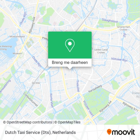 Dutch Taxi Service (Dts) kaart