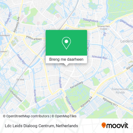 Ldc Leids Dialoog Centrum kaart