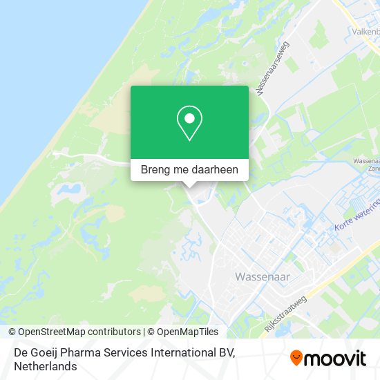 De Goeij Pharma Services International BV kaart