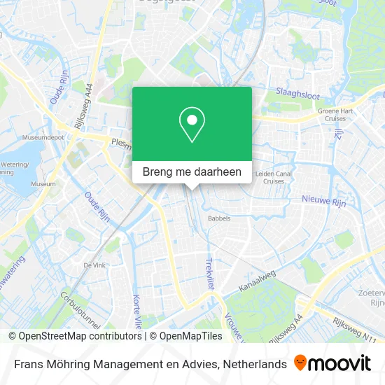 Frans Möhring Management en Advies kaart