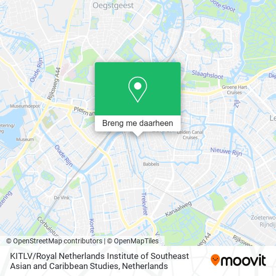 KITLV / Royal Netherlands Institute of Southeast Asian and Caribbean Studies kaart