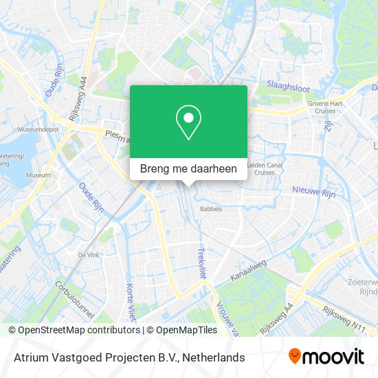 Atrium Vastgoed Projecten B.V. kaart