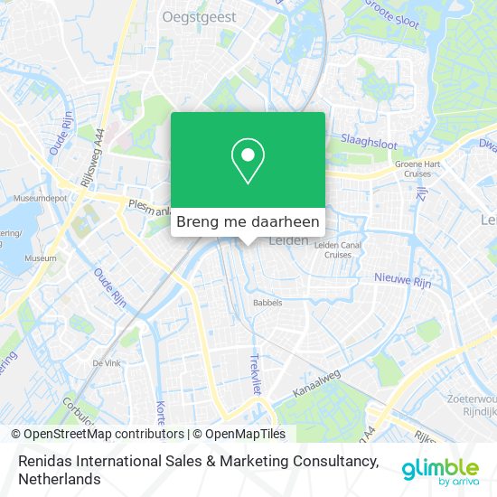 Renidas International Sales & Marketing Consultancy kaart