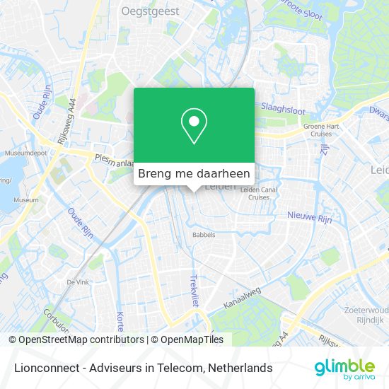 Lionconnect - Adviseurs in Telecom kaart