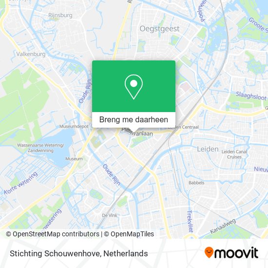 Stichting Schouwenhove kaart