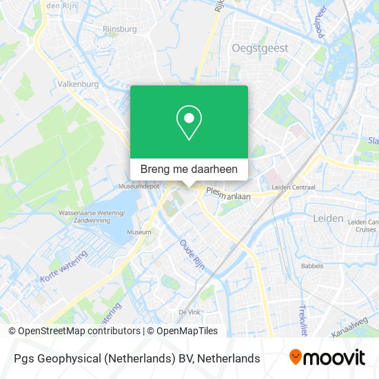 Pgs Geophysical (Netherlands) BV kaart