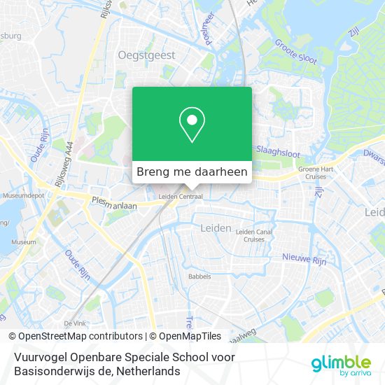 Vuurvogel Openbare Speciale School voor Basisonderwijs de kaart