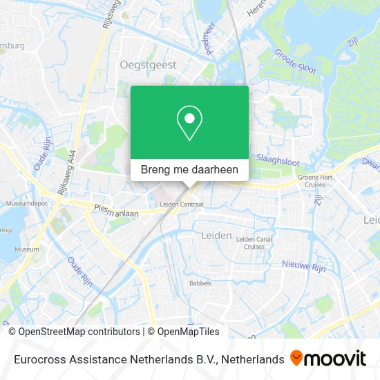 Eurocross Assistance Netherlands B.V. kaart