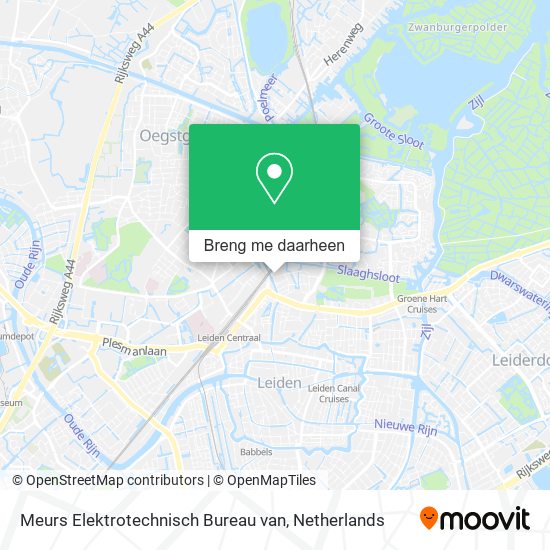 Meurs Elektrotechnisch Bureau van kaart