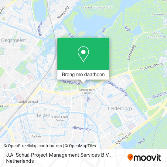 J.A. Schuil-Project Management Services B.V. kaart