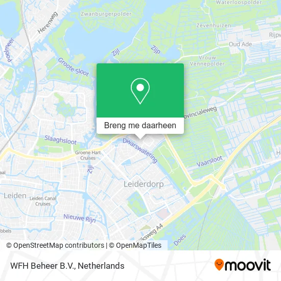 WFH Beheer B.V. kaart