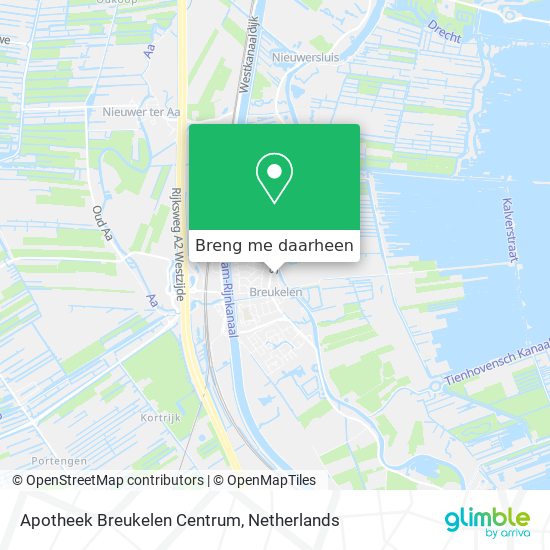 Apotheek Breukelen Centrum kaart