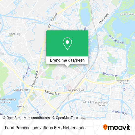 Food Process Innovations B.V. kaart
