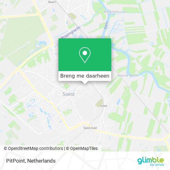 PitPoint kaart