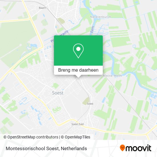 Montessorischool Soest kaart