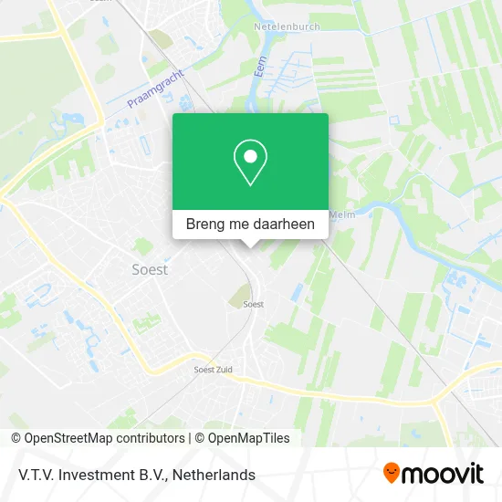 V.T.V. Investment B.V. kaart