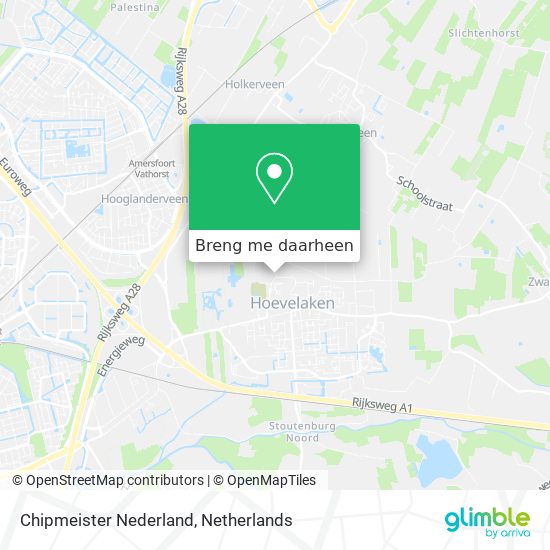 Chipmeister Nederland kaart