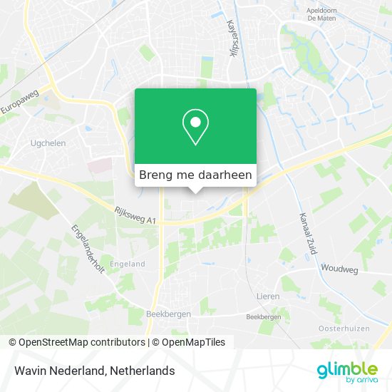 Wavin Nederland kaart