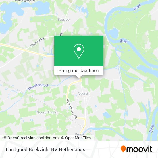 Landgoed Beekzicht BV kaart