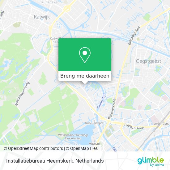 Installatiebureau Heemskerk kaart