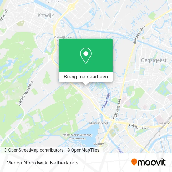 Mecca Noordwijk kaart