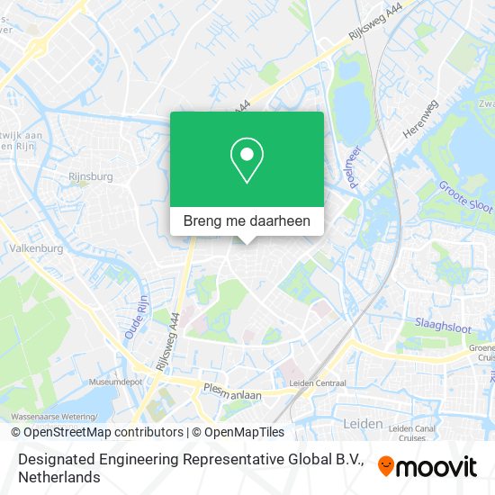 Designated Engineering Representative Global B.V. kaart