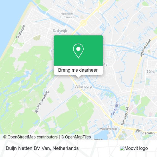 Duijn Netten BV Van kaart