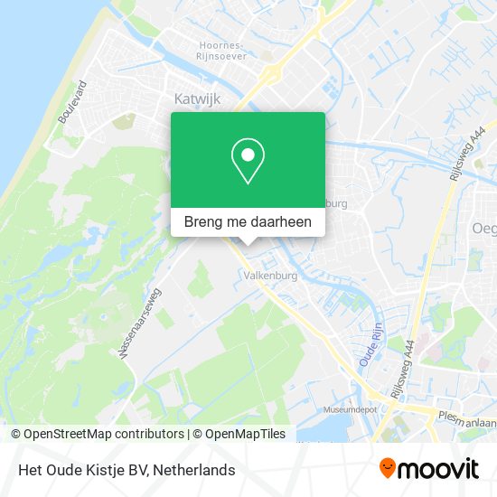 Het Oude Kistje BV kaart