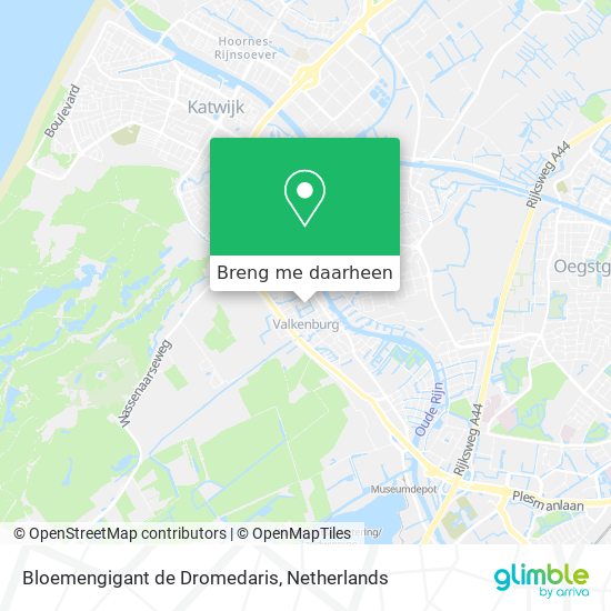 Bloemengigant de Dromedaris kaart