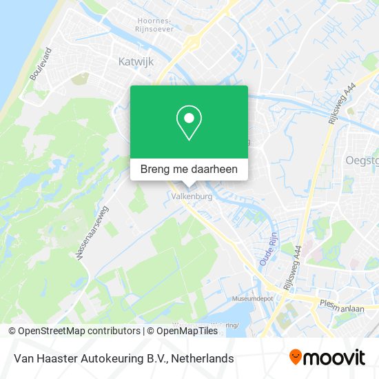 Van Haaster Autokeuring B.V. kaart
