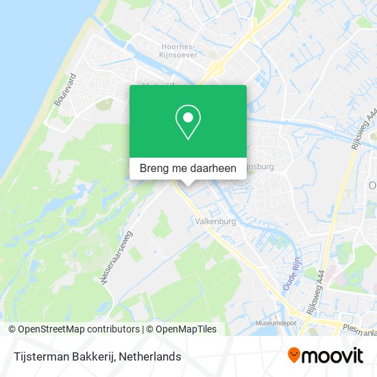 Tijsterman Bakkerij kaart