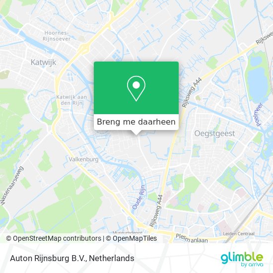 Auton Rijnsburg B.V. kaart