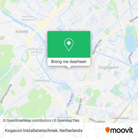 Kogecon Installatietechniek kaart