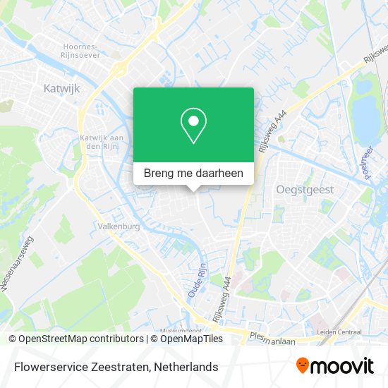 Flowerservice Zeestraten kaart