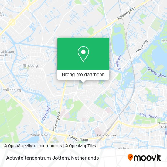 Activiteitencentrum Jottem kaart