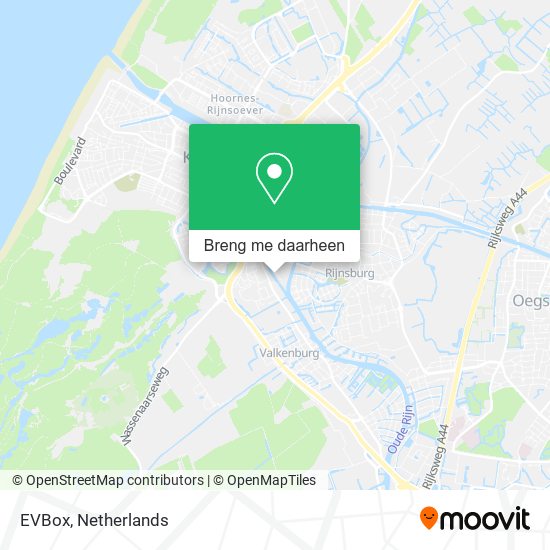 EVBox kaart