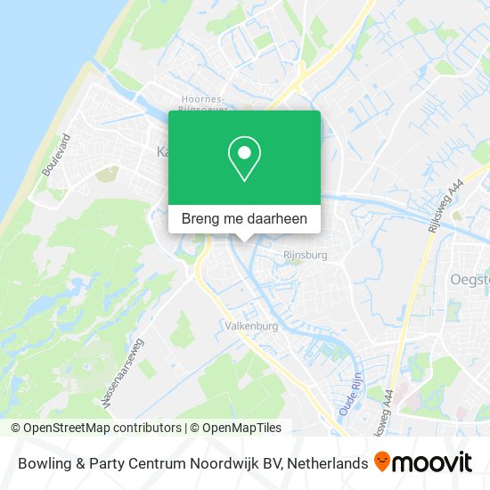 Bowling & Party Centrum Noordwijk BV kaart