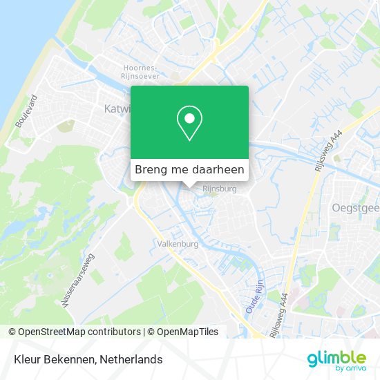 Kleur Bekennen kaart