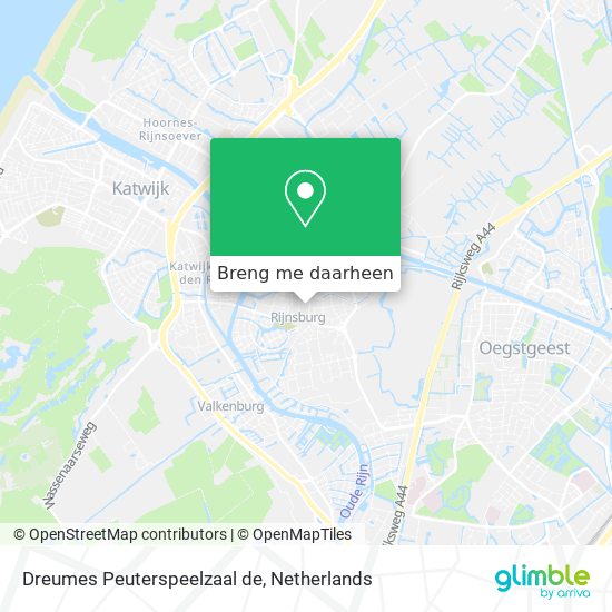 Dreumes Peuterspeelzaal de kaart