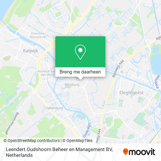 Leendert Oudshoorn Beheer en Management BV kaart