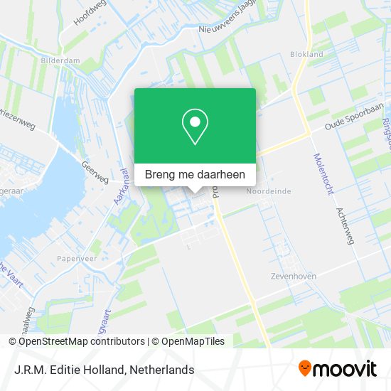 J.R.M. Editie Holland kaart