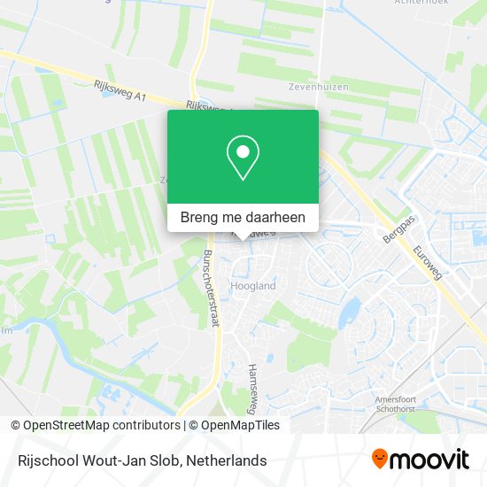 Rijschool Wout-Jan Slob kaart