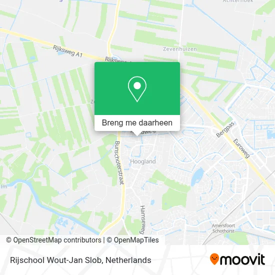 Rijschool Wout-Jan Slob kaart