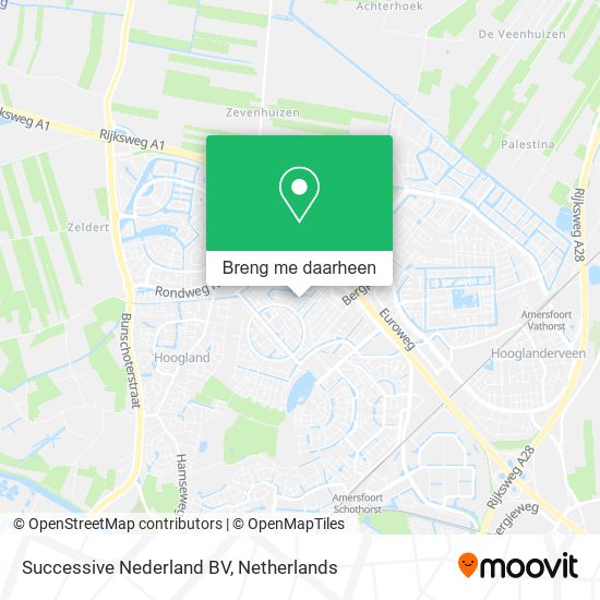 Successive Nederland BV kaart