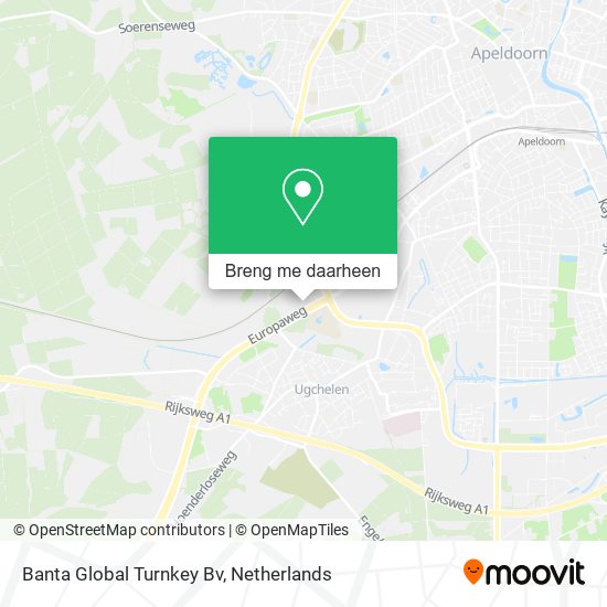 Banta Global Turnkey Bv kaart