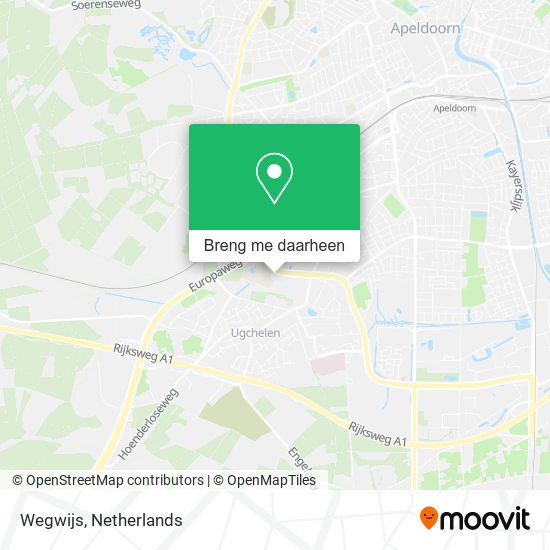 Wegwijs kaart