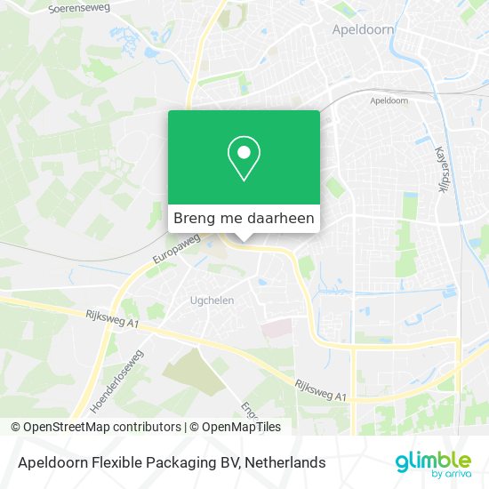 Apeldoorn Flexible Packaging BV kaart